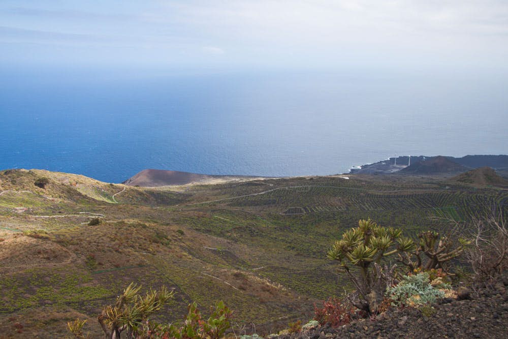 Vulkanlandschaft im Süden von La Palma