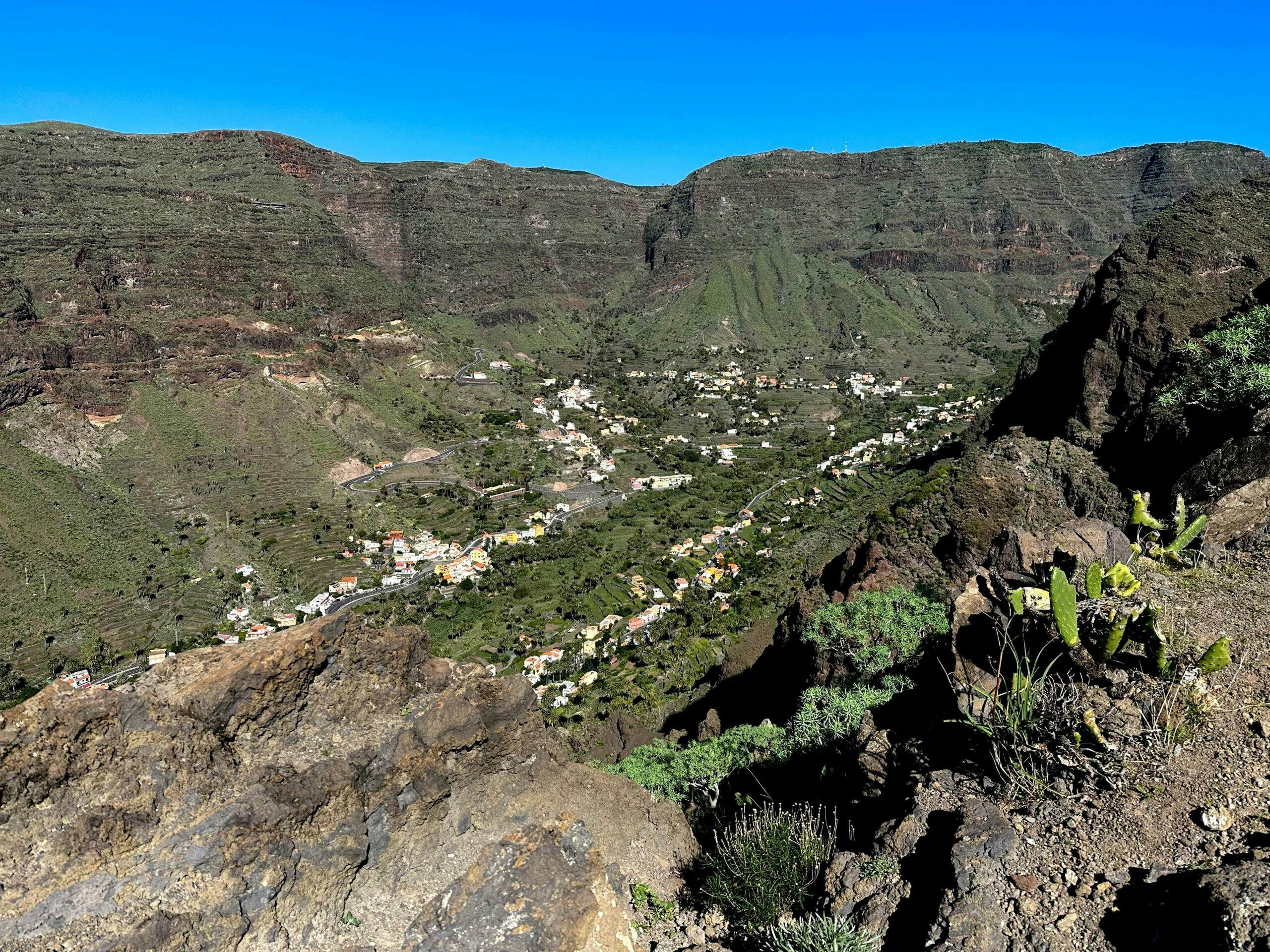 Abstiegsweg in das Valle Gran Rey